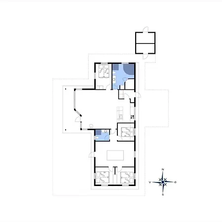 度假居 Bl1785-blokhus-jaegerensvej-18 布洛克胡斯